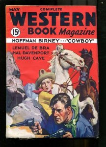 COMPLETE WESTERN PULP-1934-MAY-HUGH B CAVE-S REISENBERG VG/FN