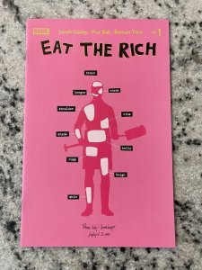 Eat The Rich #2 NM 1st Print Variant Cover Boom! Studios Comic Book Carey 1 SM14