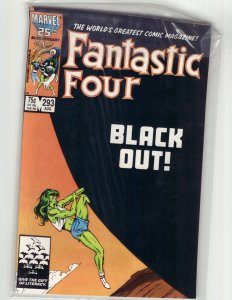 Fantastic Four #293 Direct Edition (1986) Fantastic Four