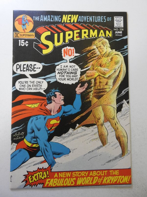 Superman #238 (1971) VF+ Condition!