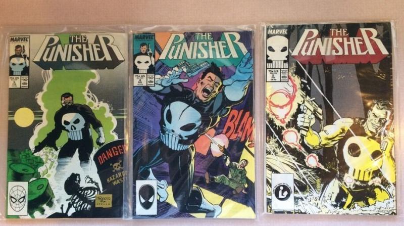 Punisher 2-7 Near Mint Lot Run Set