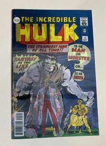 Incredible Hulk & Captain Marvel Lenticular Marvel Cover