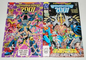 Armageddon 2001 #1-2 VF/NM complete series - batman - superman - justice league