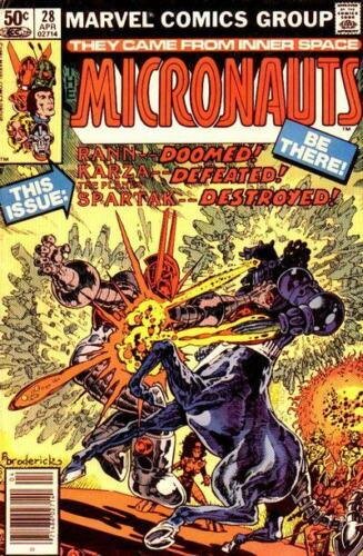 Micronauts (Vol. 1) #28 (Newsstand) FN; Marvel | Bill Mantlo - we combine shippi 