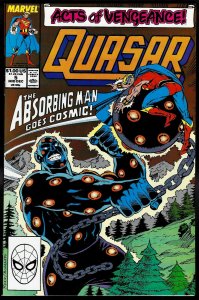 Quasar 5 NM+ 9.6 Marvel 1989 Uncertified FREE SHIP