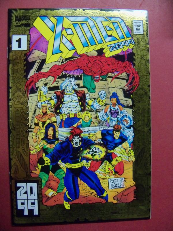 X-Men-2099 #1 Gold Foil Molybdenum Edition Comic1993 Ron Lim Adam Kubert