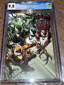 Absolute Carnage Separation Anxiety 1, Clayton Crain 1:50 Virgin Variant CGC 9.8