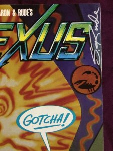 NEXUS 60 SIGNED BY STEVE RUDE science fiction FIRST COMICS Clonezone
