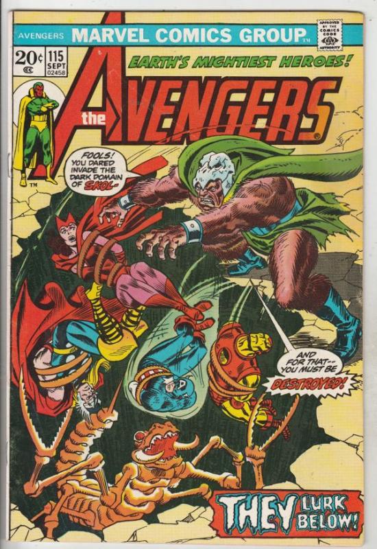 Avengers, The #115 (Sep-73) VF/NM High-Grade Avengers