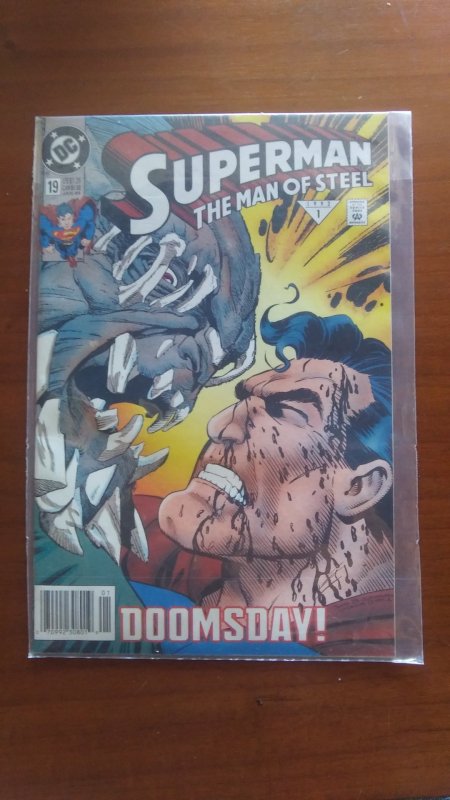 Superman Man of Steel #19 Doomsday NM-M