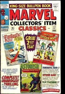 MARVEL COLLECTORS' ITEM CLASSICS #2 KIRBY DITKO SPIDER VG/FN