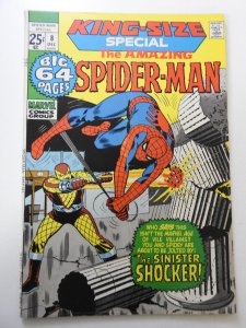 The Amazing Spider-Man Annual #8 (1971) GD/VG Condition 1 1/2 in spine split