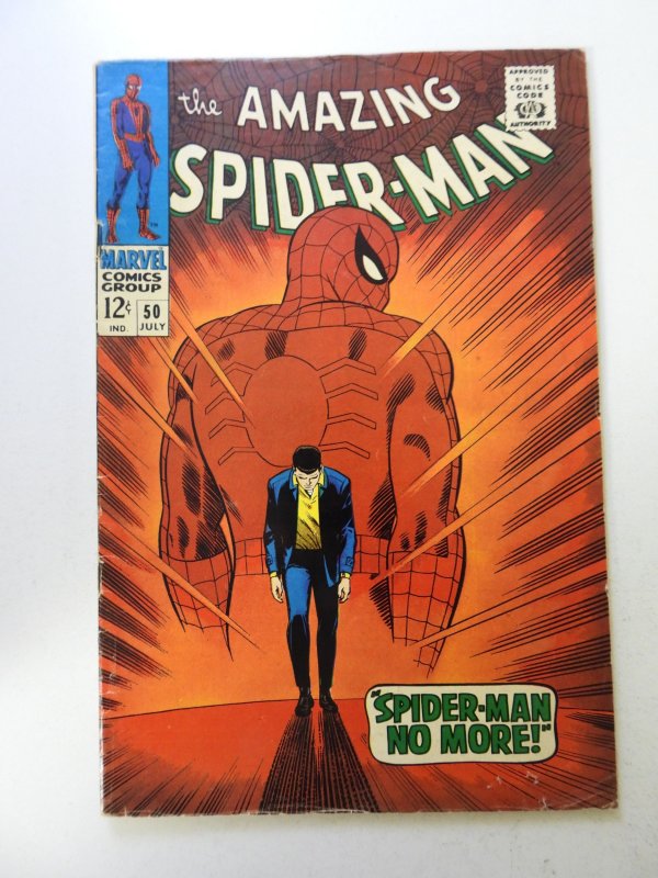 The Amazing Spider-Man #50 (1967) 1st appearance of Kingpin VG/FN condition