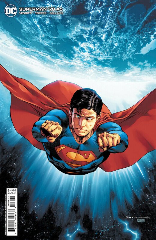 SUPERMAN 78 #6 (OF 6) CVR B RAFA SANDOVAL CARD STOCK VARIANT