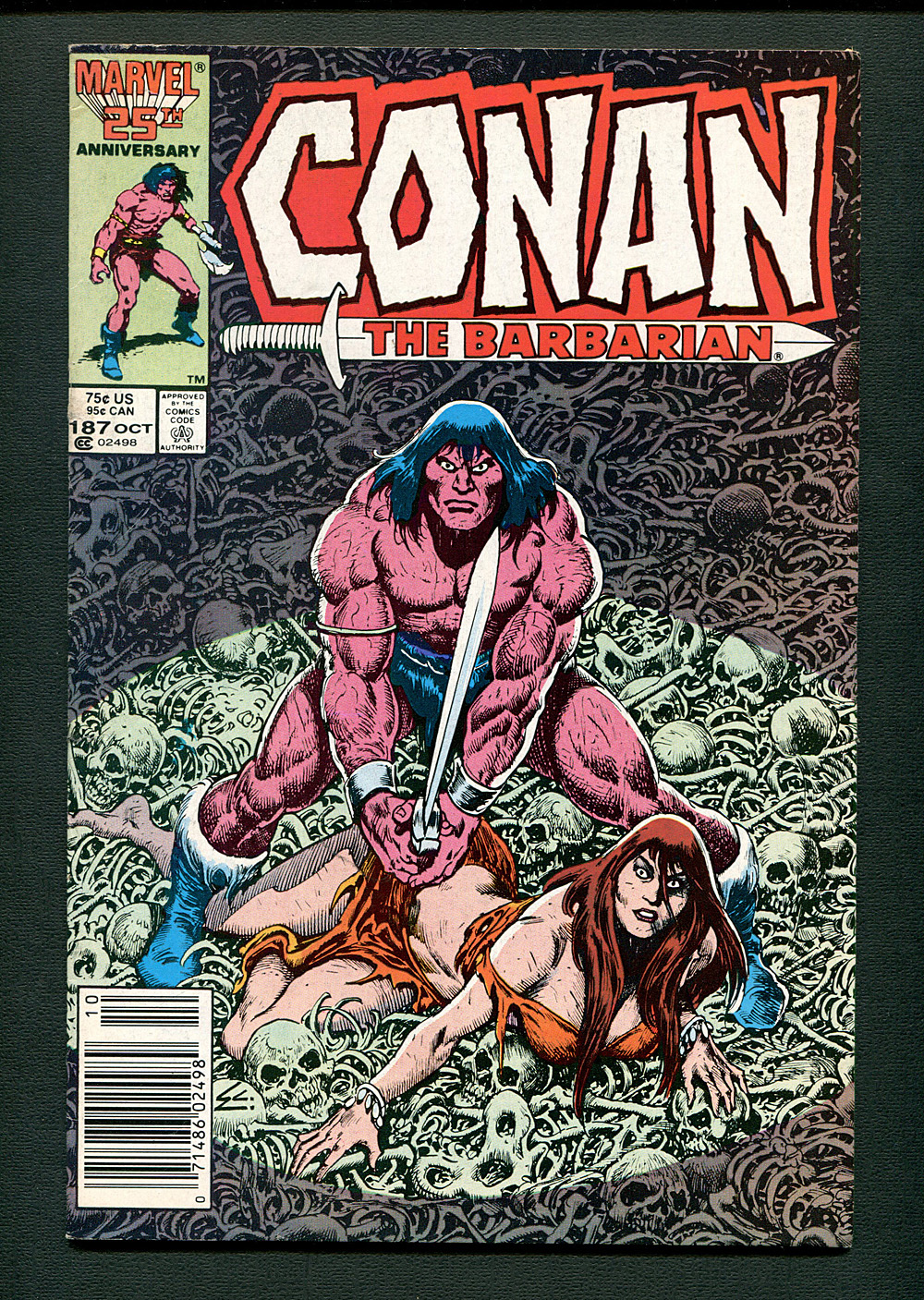 conan the barbarian cover art