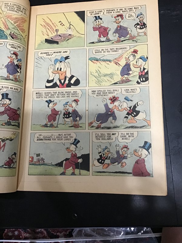 Walt Disney's Comics & Stories #215 (1958) Scrooge vs Gladstone by Barks...