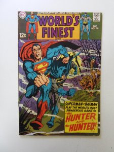 World's Finest Comics #181 (1968) VG condition moisture damage