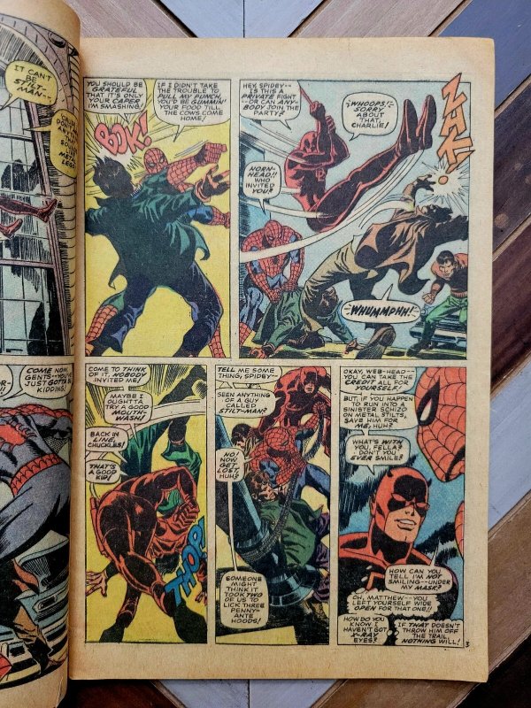 Daredevil #27 GD/VG (Marvel 1967) SPIDER-MAN, MASKED MARAUDER & STILT-MAN Appear