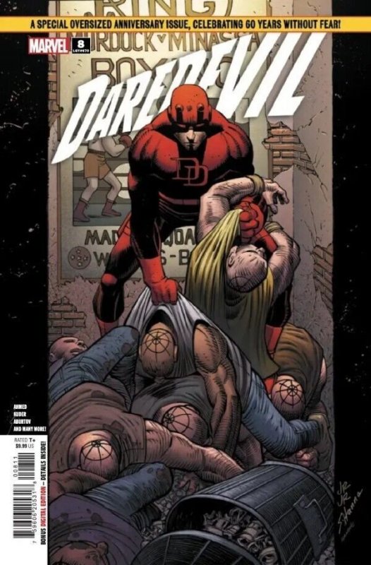 Daredevil Vol. 8 #8 Marvel Comics John Romita Jr Regular Cover Near Mint