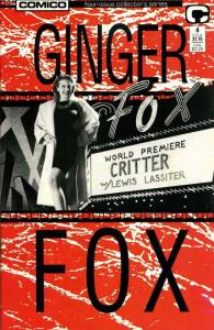 Ginger Fox #4 FN; COMICO | save on shipping - details inside