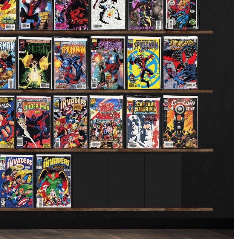 Huge Lot 140+ Comics with Spider-Man 2099, The Avengers & More!