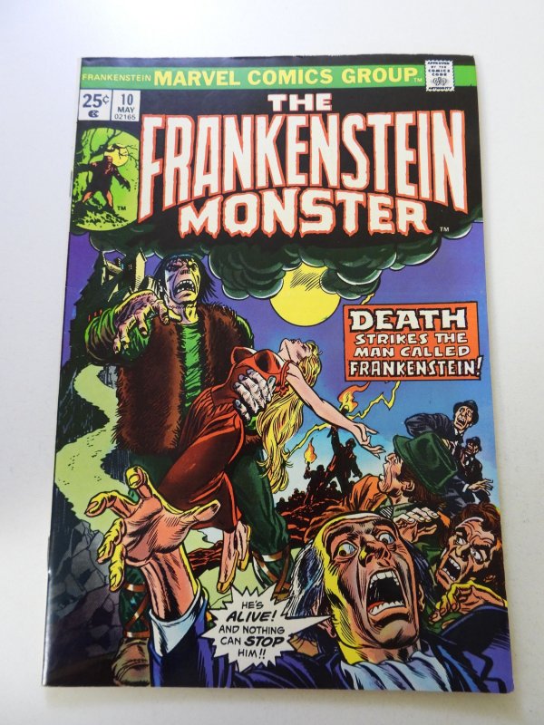 The Frankenstein Monster #10 (1974) VF+ condition MVS intact