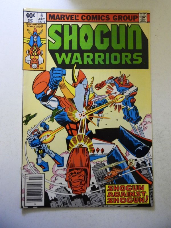 Shogun Warriors #6 (1979) FN+ Condition