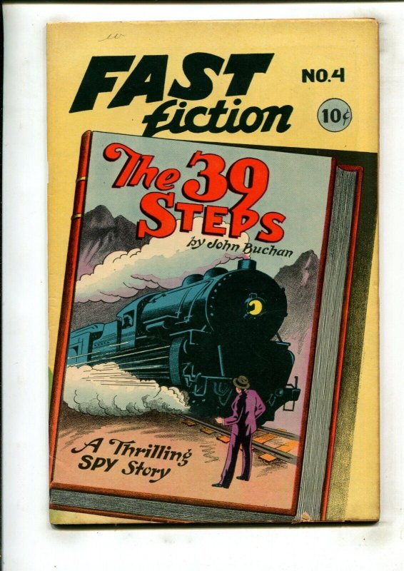 FAST FICTION #4 (5.5) THE 39 STEPS!! 1950