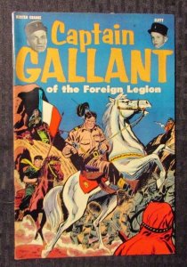1955 CAPTAIN GALLANT Of The Foreign Legion #1 Charlton - Don Heck VF-