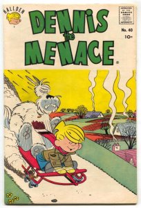 Dennis The Menace #40 1960- Hallden comic book FN