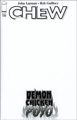 Chew: Demon Chicken Poyo 1-B Blank/Sketch Cover VF/NM