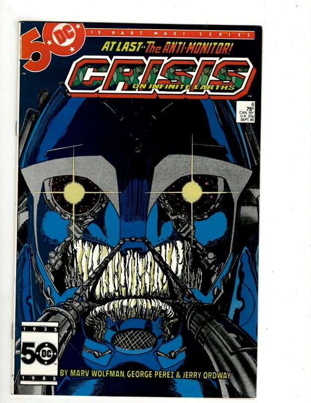 Crisis On Infinite Earths Complete DC Comics # 1 2 3 4 5 6 7 8 9 10 11 12 J510