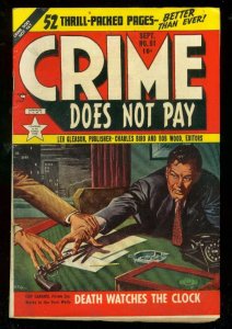 Crime Does Not Pay--#91--1950--COMIC BOOK--Lev Gleason--VF