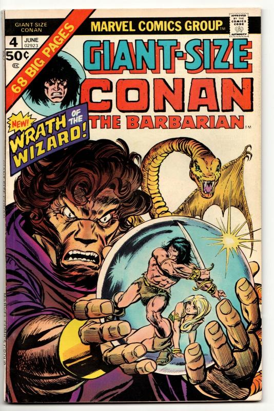 Conan the Barbarian Giant-Size #4 (Marvel, 1975) FN