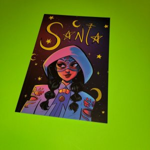 2021 SANTA a la Brava Latina Superheroes graphic novel NM+ Navidad