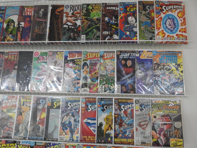 Huge Lot of 150+ Comics W/ Joker, Batman, & Superman Avg.  F+ Condition.