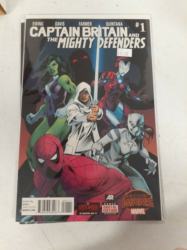 Captain Britain And Mighty Defenders #1 Marvel Comics Comic Book NW27