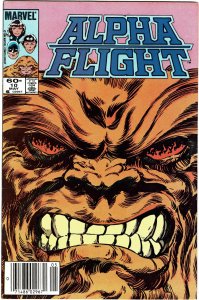 Alpha Flight #10 Newsstand - NM-