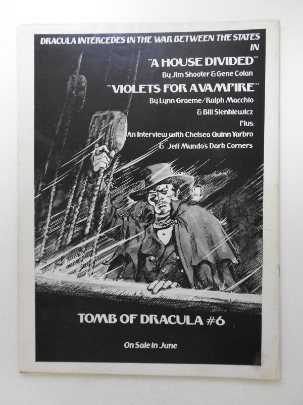 The Tomb of Dracula #5 (1980) Sharp Fine COndition!