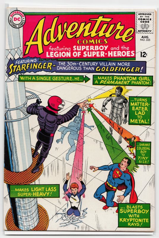 Adventure Comics #335 (1965) Legion of Super-Heroes [Key Issue]