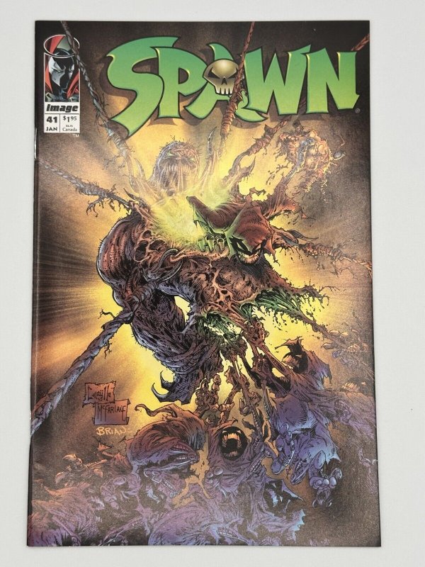 Spawn #41 (1996) Image Comics Book Todd McFarlane Cy-Gor Curse Super Clean Copy