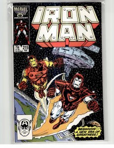 Iron Man #215 (1987) Iron Man