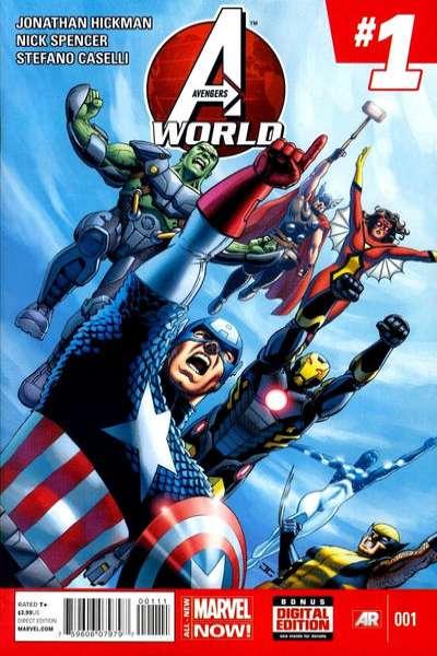 Avengers World   #1, NM + (Stock photo)