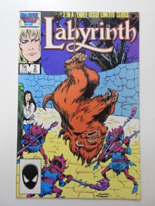 Labyrinth #2 (1986) Movie Adaptation! David Bowie! HTF Beautiful VF-NM Condition