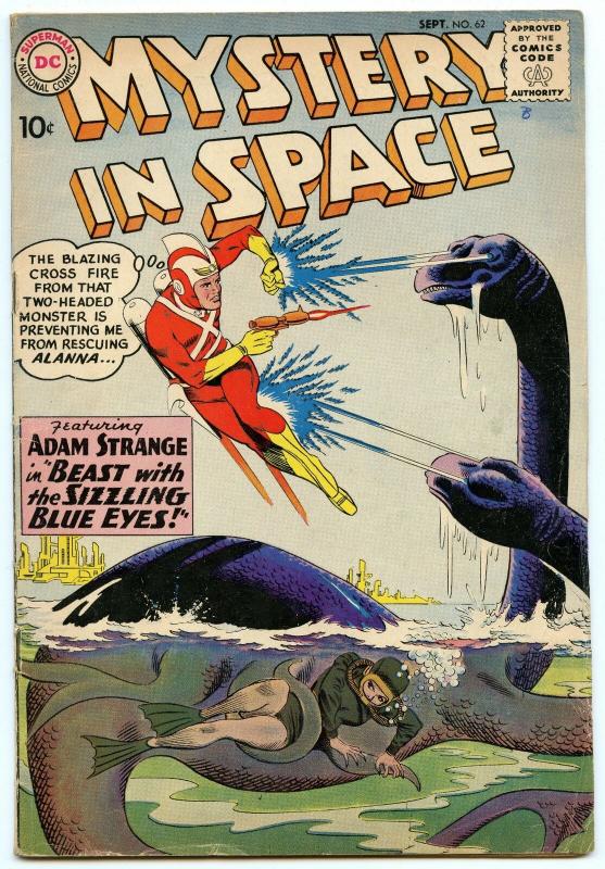 Mystery In Space 62 Sep 1960 VG+ (4.5)