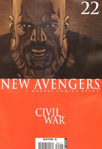 NEW AVENGERS #22 VF+ - VF/NM CIVIL WAR TIE-IN LEINIL YU ART