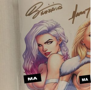 2022 SDCC Notti & Nyce Who Did it Better? Naughty Virgin Variant signed