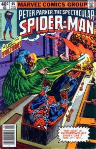 Spectacular Spider-Man, The #45 (Newsstand) VG ; Marvel | low grade comic Vultur