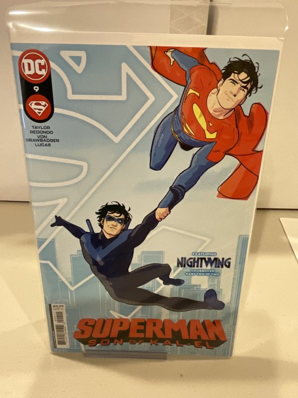 Superman: Son of Kal-El #9 9.0 (our highest grade)  2022  Nightwing!