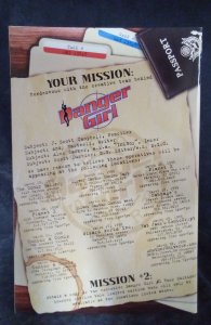 Danger Girl #1 Tour Cover (1998)